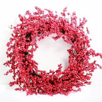 corona de berrys modelo: M66207-WREATH rojo 