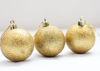 esfera oro diamantada 