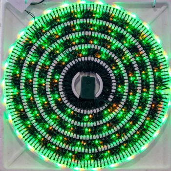 Serie de 400 focos led modelo: WS-4059-H, k y L verde/azul, rojo/calida y azul/morado