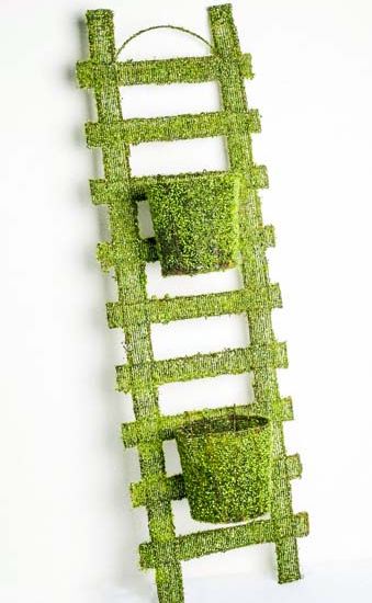 escalera con musgo modelo: M20555-1 verde