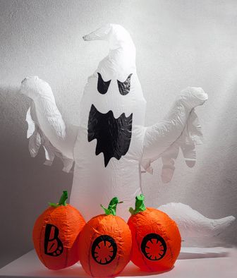 fantasma con calabaza 120 cms modelo: WS-301316