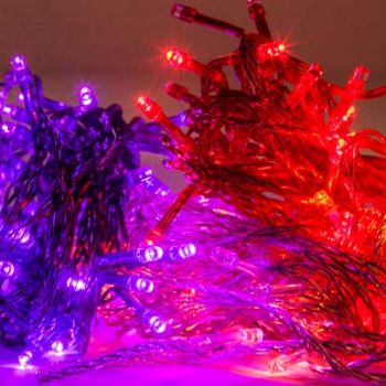Serie de 50 focos led modelos: WS-4089-C, B,A,W,P, M,R,Y,V transparente rosa y morado 