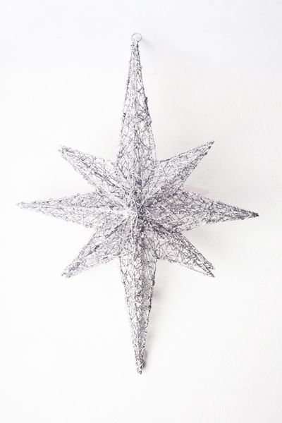 Figura de estrella 29" modelo: M20104 oro y plata 