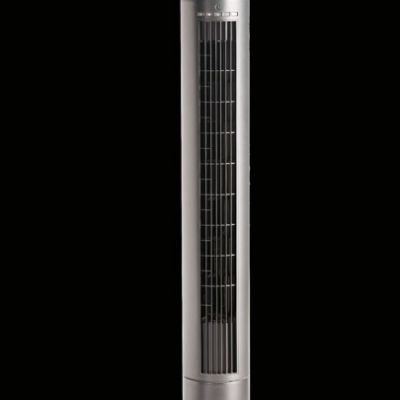 Mod: FZ25-50A ventilador de torre digital 3 velocidades timer hasta 8 horas reloj digital termometro oscilaci&oacute;n interna de 70 grados